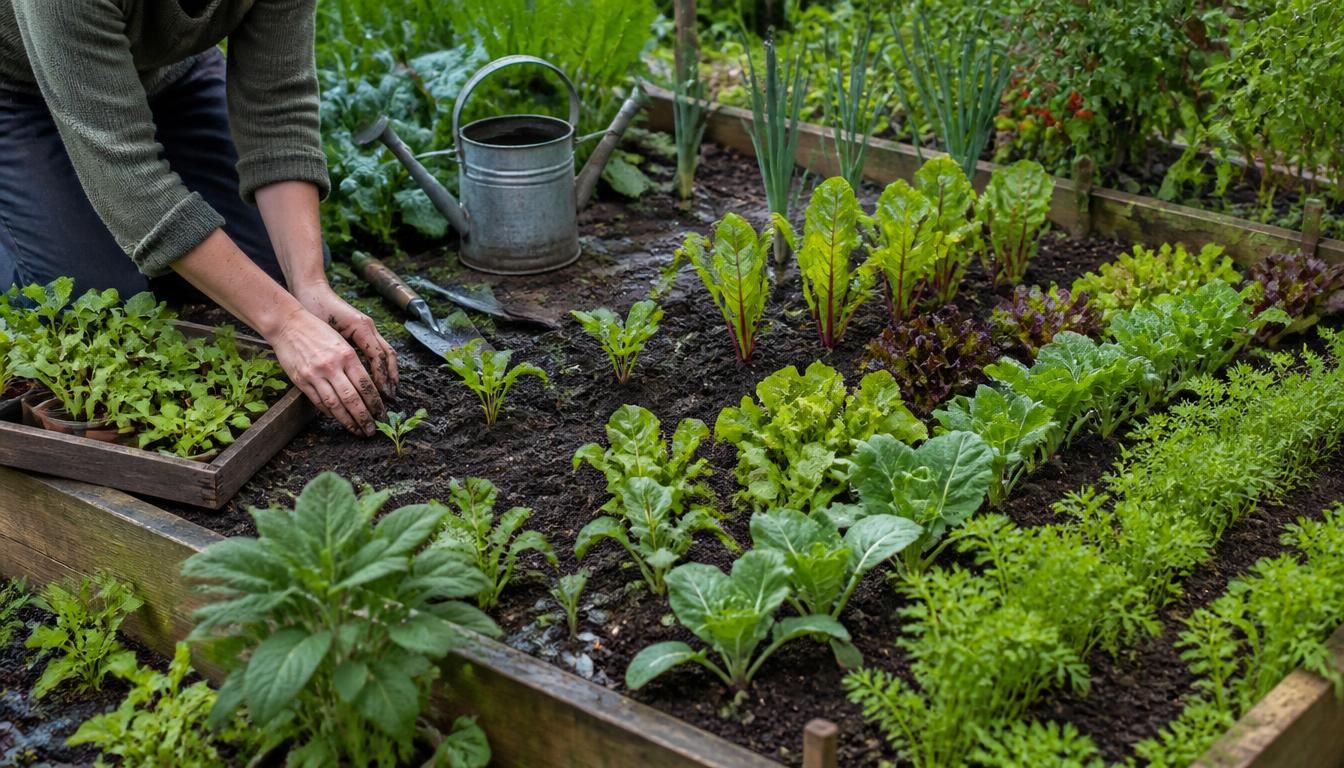 Que planter en août et septembre au potager ?